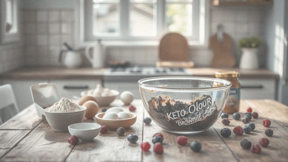 Jakie przepisy na desery keto można przygotować z mąką niskowęglodanową?