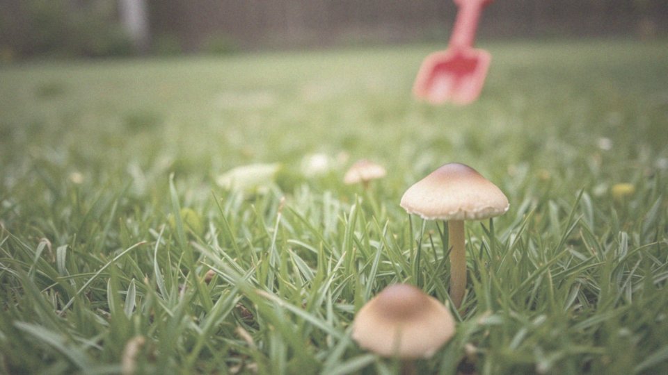 Jakie są zagrożenia związane z grzybami na trawniku dla dzieci i zwierząt?