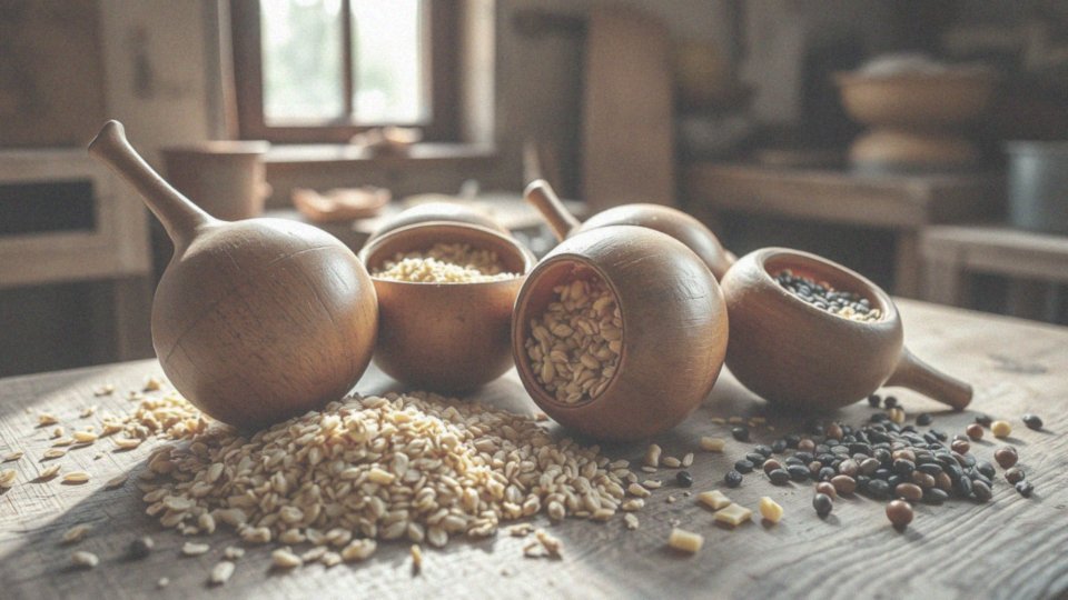 Jakie są opcje wypełnienia marakasów i jak wpływają na brzmienie instrumentu?