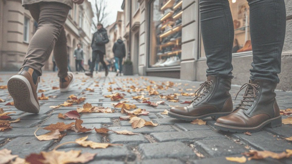 Jakie są trendy w obuwiu do szerokich spodni na różnych sezonach?