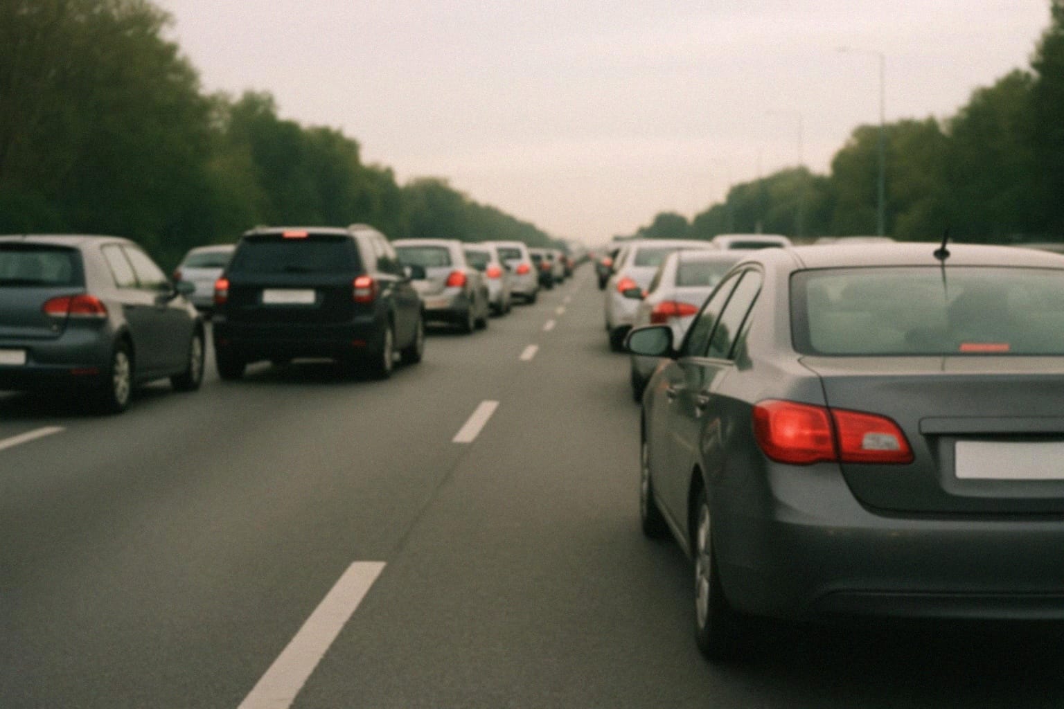 Utrudnienia w ruchu drogowym na DP 1041K w Chrzanowie i okolicy