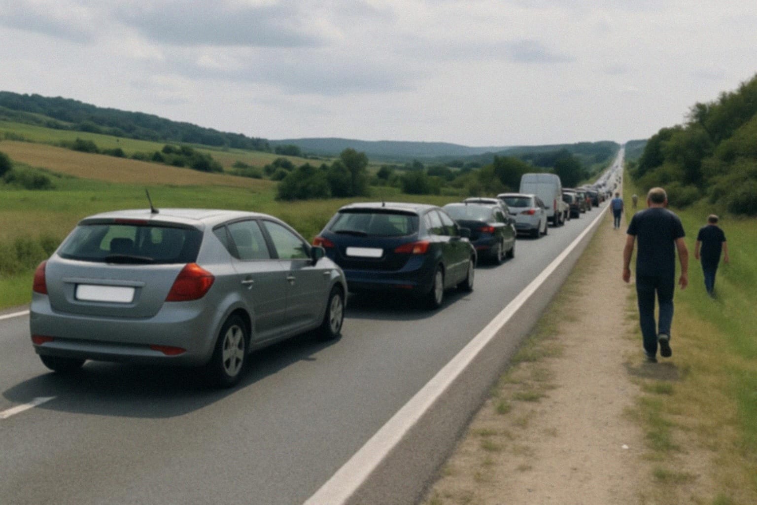 Utrudnienia na ul. Gromieckiej w Libiążu oraz Broniewskiego w Gromcu